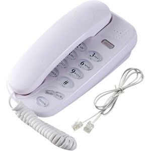 Corded Landline Wall Fixed Telephone with Mute Redial and Call Wall Phone