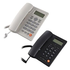 Corded Telephone Landline Telephone Big Button Landline Phones with Caller Identification for Front Desk Home Hotel