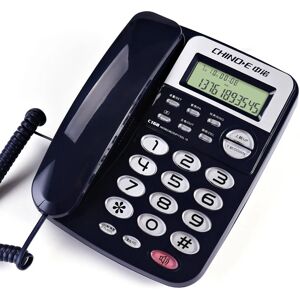 1Pc Fixed Telephone Home Wired Landline Corded Desk Phone Caller ID Wired Telephone For Business Office Home