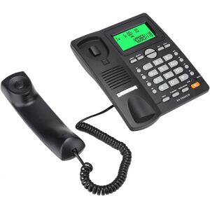 Telephone Corded Wall Phone, Slim Trimline T600 Caller ID phone Home hands-free landline phone