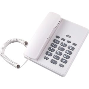 HCD Corded Landline Phone for Home Office Hotel Desktop English Telephone Fixed Office Corded Telephone