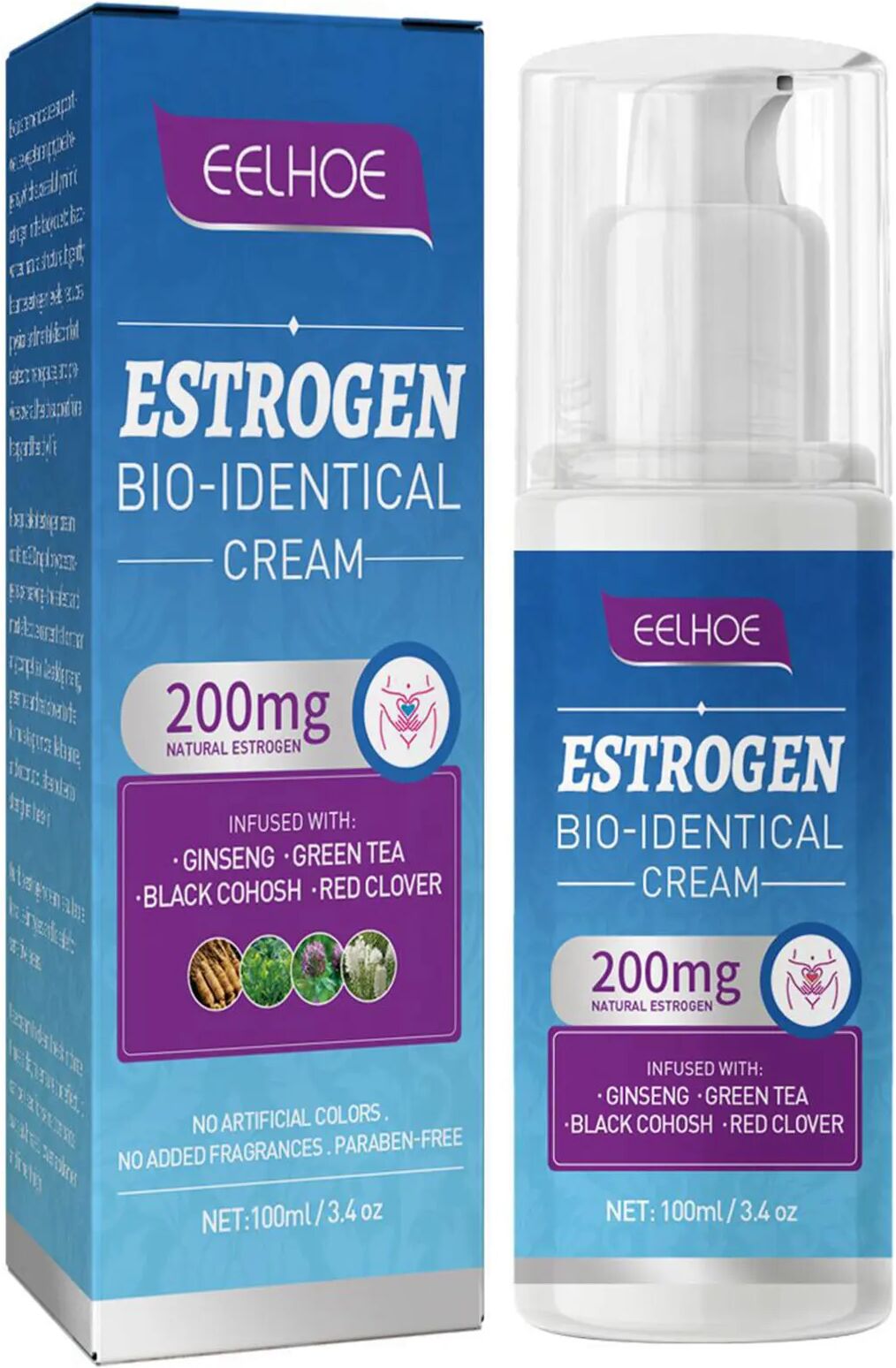 Estrogen Cream for Menopause Relief to Balance Hormones Naturally for Menopausal Women's Health