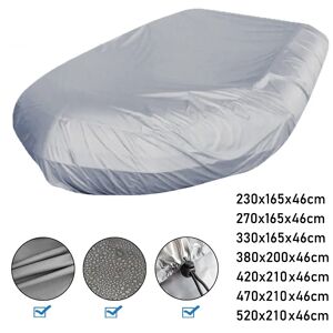 V Shape Marine Boat Cover Large Waterproof Dustproof AntiUV Rain Snow Inflatable Boat Dinghy Fishing Rubber Boat Universal Cover