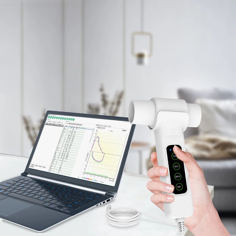 CONTEC Digital SPM-D Handheld Spirometer Digital Checking Lung Conditions+PC Software