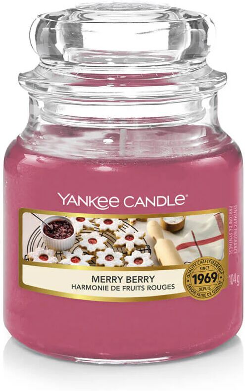 Yankee Candle Merry Berry Small Jar Candle 1