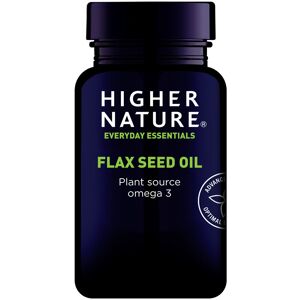 Higher Nature Flax Seed Oil Capsules 1000mg