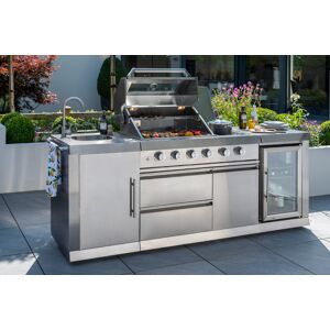 Premium Four Burner Kitchen BBQ   Norfolk Grills