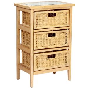 Highgrove Three Drawer Unit Brown