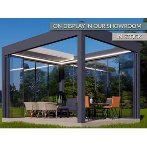 Apollo Bioclimatic 5M x 3.5M Retractable Roof Pergola   Used For Display