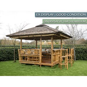 Bamboo Gazebo Bar - Ex Display