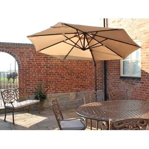 Junior Roma 3m Diameter Cantilever Parasol  & Weather Cover