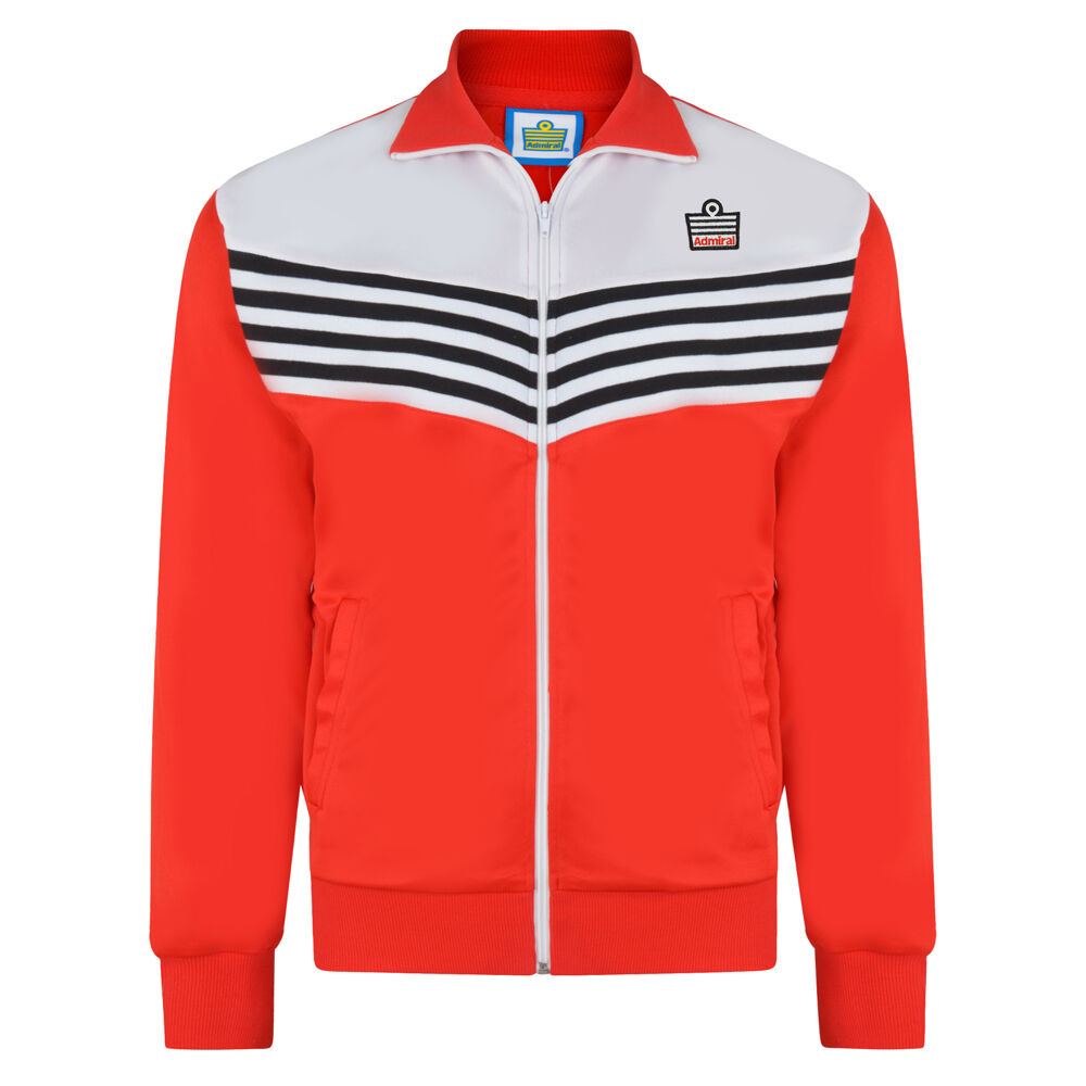 Admiral 1976 Red Club Track Jacket - Men's - Size: Small