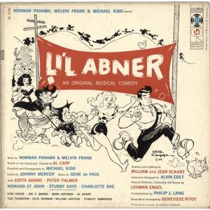 Original Soundtrack Li'l Abner + Sheet Music 1959 USA vinyl LP OL5150