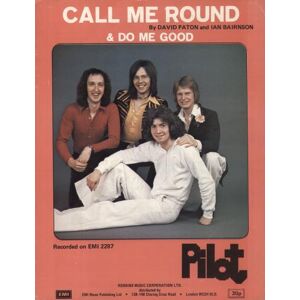 Pilot Call Me Round & Do Me Good 1975 UK sheet music
