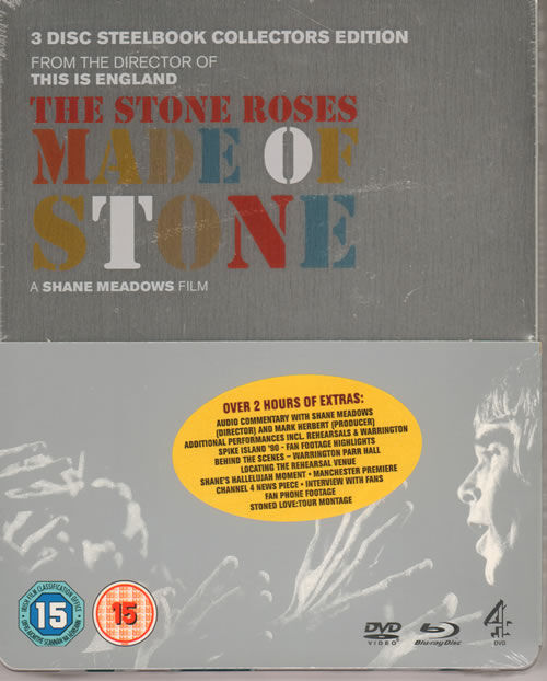 The Stone Roses Made Of Stone - Steelbook Edition 2013 UK Blu Ray F4BD50055