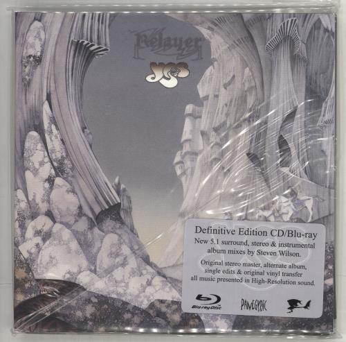 Yes Relayer + Blu-Ray UK 2-disc CD/DVD set