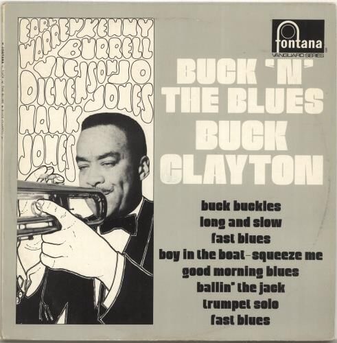 Buck Clayton Buck 'N' The Blues 1967 UK vinyl LP FJL407