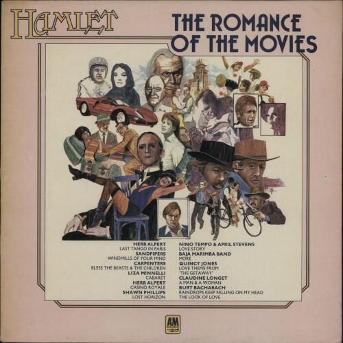 Various-Film, Radio, Theatre & TV The Romance Of The Movies UK vinyl LP AMLP8003