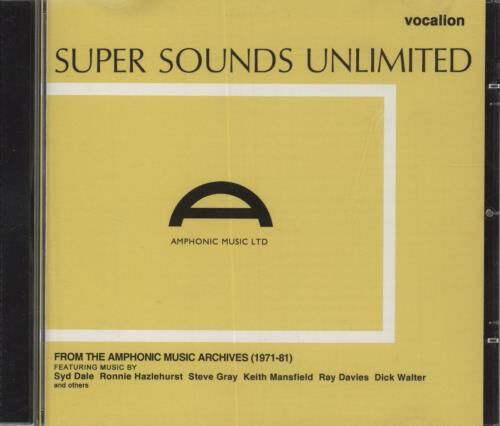 Various Artists Super Sounds Unlimited - From The Amphonic Music Archives (1971-81) 2010 UK CD album CDSML8466