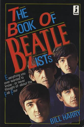 The Beatles The Book Of Beatle Lists 1985 UK book 0-7137-1521-9