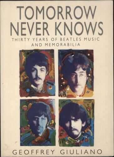 The Beatles Tomorrow Never Knows 1994 UK book 1852082706