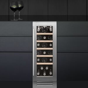 Caple WI3125 30cm Undercounter Wine Cooler - STAINLESS STEEL