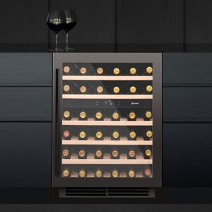 Caple WI6135GM 60cm Undercounter Dual Zone Wine Cooler - GUNMETAL