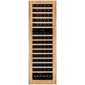 Dunavox DAVG-114.288DOP GLANCE-114 178cm Integrated In Column Dual Zone Wine Cooler - BESPOKE