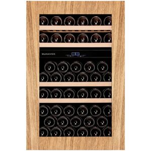 Dunavox DAVG-49.116DOP GLANCE-49 88cm Integrated In Column Dual Zone Wine Cooler - BESPOKE