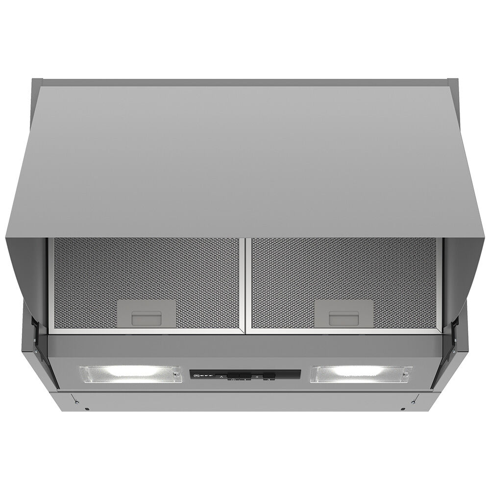 Neff D61MAC1X0B N30 Integrated 60cm Cooker Hood - SILVER