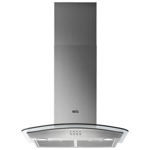 AEG DTB3653M 60cm Curved Glass Chimney Hood - STAINLESS STEEL