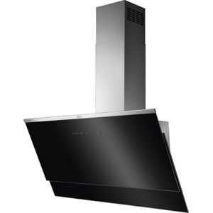 AEG DVE5971HG 90cm Hob2Hood Angled Chimney Hood - STAINLESS STEEL