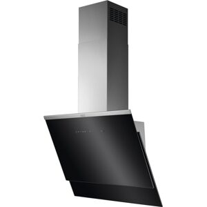 AEG DVE5671HG 60cm Hob2Hood Angled Chimney Hood - STAINLESS STEEL