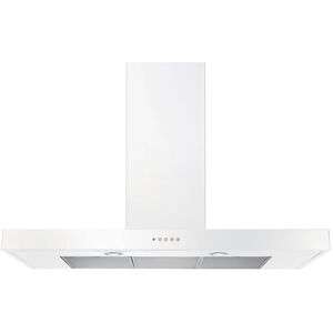 Rangemaster UNBHDS100WH - White - Chimney Hood Rangemaster UNBHDS100WH - White - Chimney Hood