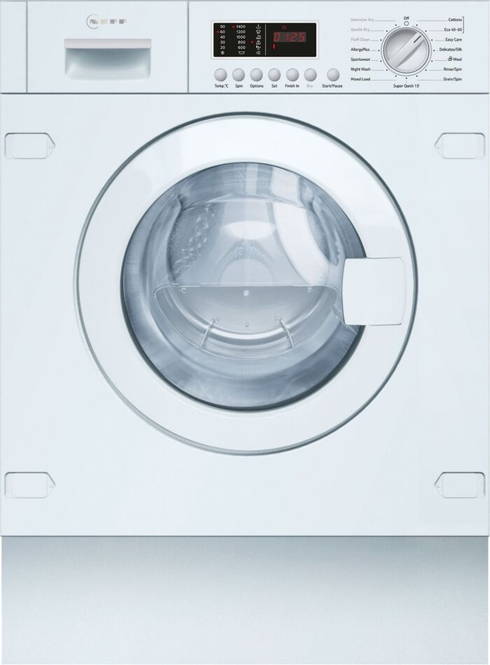 Neff V6540X3GB 7/4kg Fully Integrated Washer Dryer