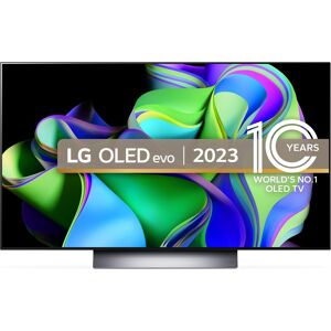 LG OLED48C36LA 2023 48" C3 OLED 4K Smart TV - BLACK