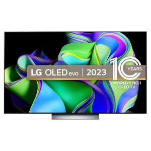 LG OLED55C36LC 2023 55" C3 OLED 4K Smart TV - BLACK