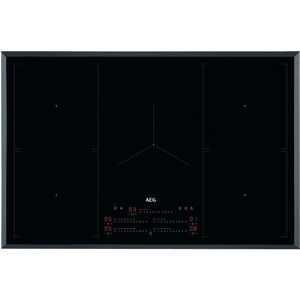 AEG IKE85751FB 78cm 5 Zone Hob2Hood MaxiSense Induction Hob - BLACK