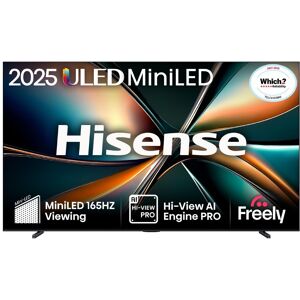 Hisense 100U7QTUK 2025 100" ULED Mini LED 4K Smart TV - BLACK Hisense 100U7QTUK 2025 100" ULED Mini LED 4K Smart TV - BLACK