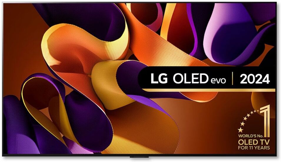 LG OLED55G45LW 2024 55" G4 OLED 4K Smart TV - SILVER