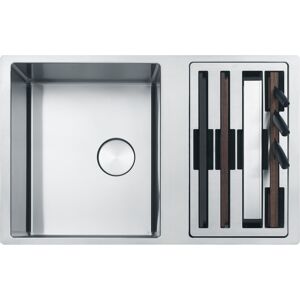 Franke BWX 120-41-27 Box Center 1.5 Bowl Undermount Sink - STAINLESS STEEL Franke BWX 120-41-27 Box Center 1.5 Bowl Undermount Sink - STAINLESS STEEL