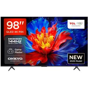 TCL 98P8K 2025 98" 4K QLED UHD Smart TV - BLACK TCL 98P8K 2025 98" 4K QLED UHD Smart TV - BLACK