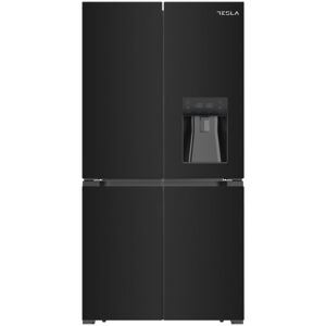 Tesla T560FDB Four Door Fridge Freezer With Water Dispenser Non Plumbed - BLACK Tesla T560FDB Four Door Fridge Freezer With Water Dispenser Non Plumbed - BLACK