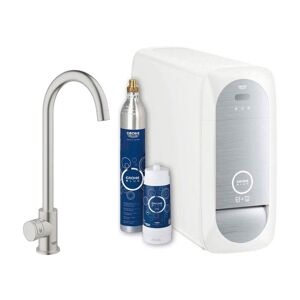 Grohe 31498DC1 Blue Home Mono Sparkling Water Tap - STAINLESS STEEL