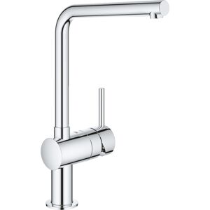 Grohe 31375000 Minta Single Lever Mixer Tap L-Spout - CHROME