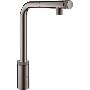 Grohe 31613A00 Minta SmartControl Mixer Tap L-Spout Pull Out Spray - GRAPHITE