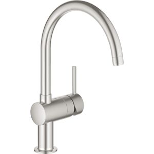 Grohe 32917DC0 Minta Single Lever Mixer Tap C-Spout - SUPERSTEEL