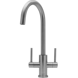 Caple LAM3/SS Lamar Monobloc 2 Lever Tap - STAINLESS STEEL