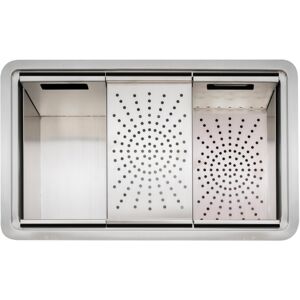 Caple ZONA100 Zona 100 Single Bowl Sink - STAINLESS STEEL