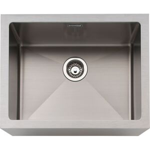 Caple BELSS Belfast 60cm Single Bowl Stainless Steel Sink - STAINLESS STEEL